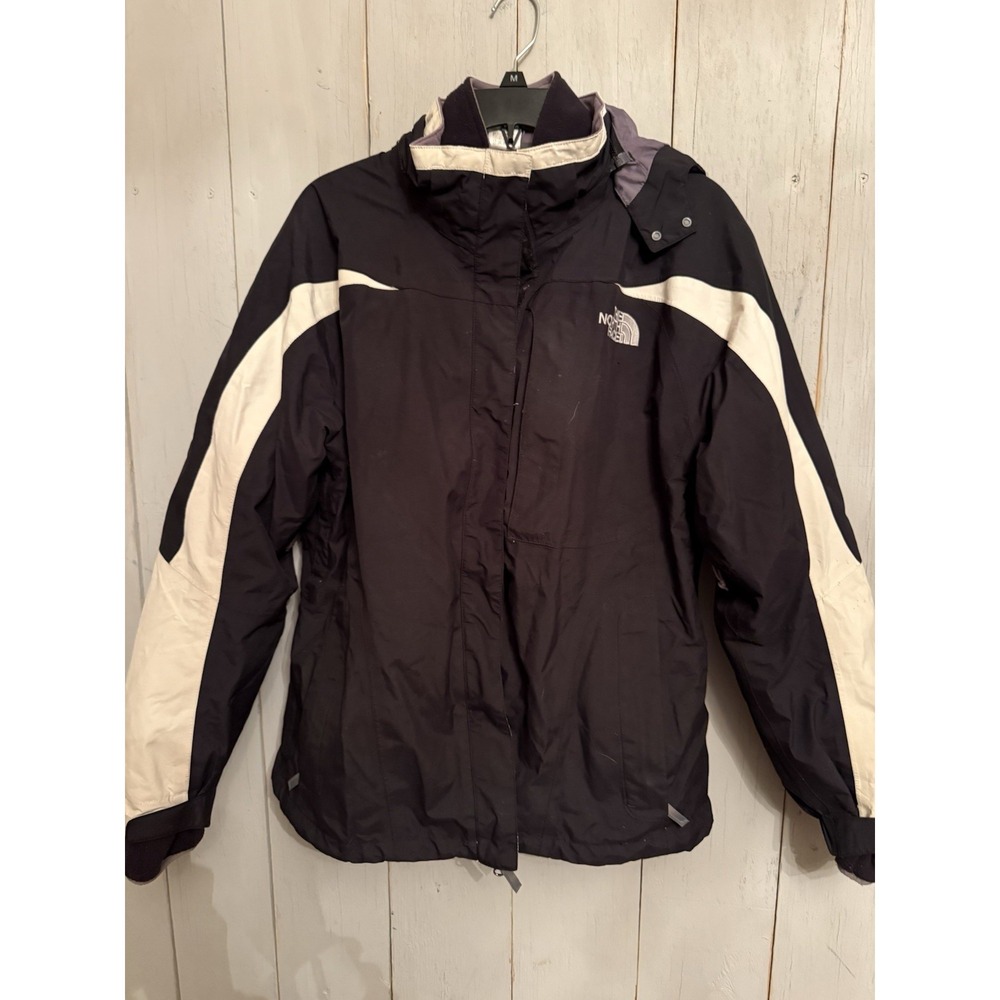The North Face Jacket Women's  Lg 3 In 1 Hyvent Mountain Parka Coat Colorblock R